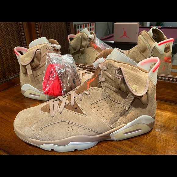 jordan 6 cactus jack khaki